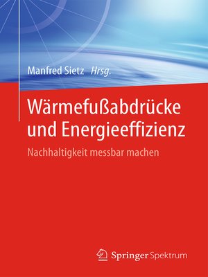 cover image of Wärmefußabdrücke und Energieeffizienz